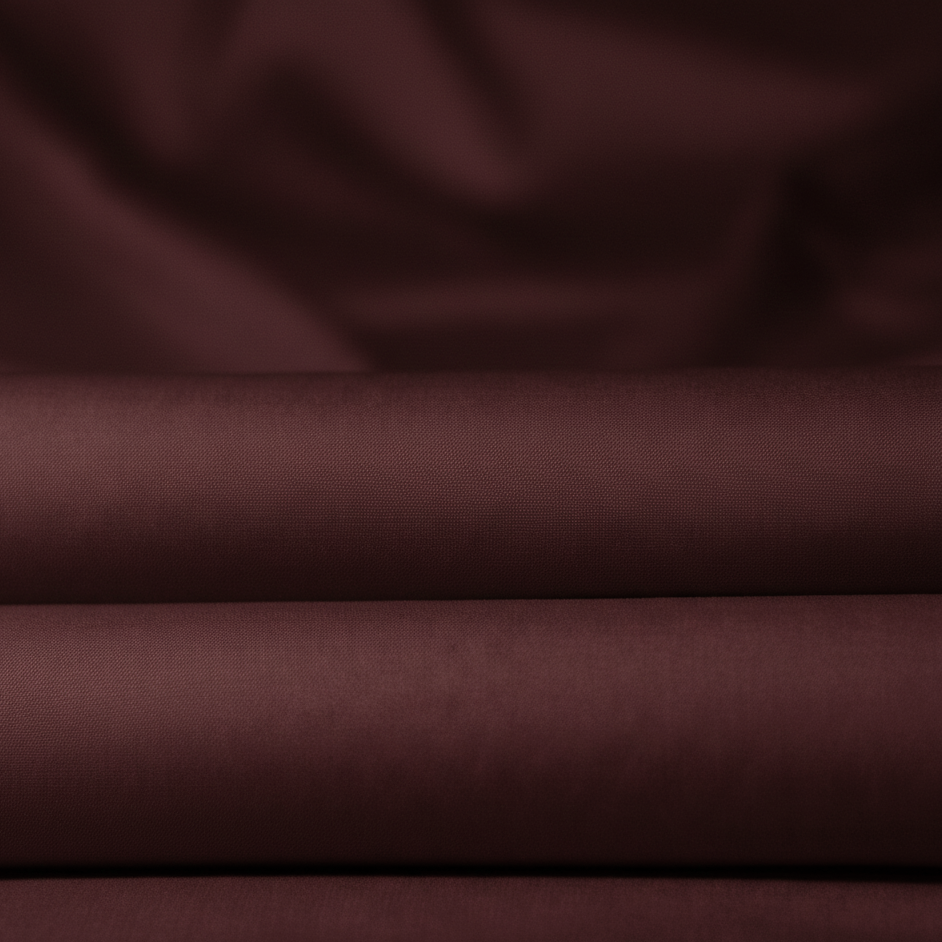 Casual Maroon Cotton Suit