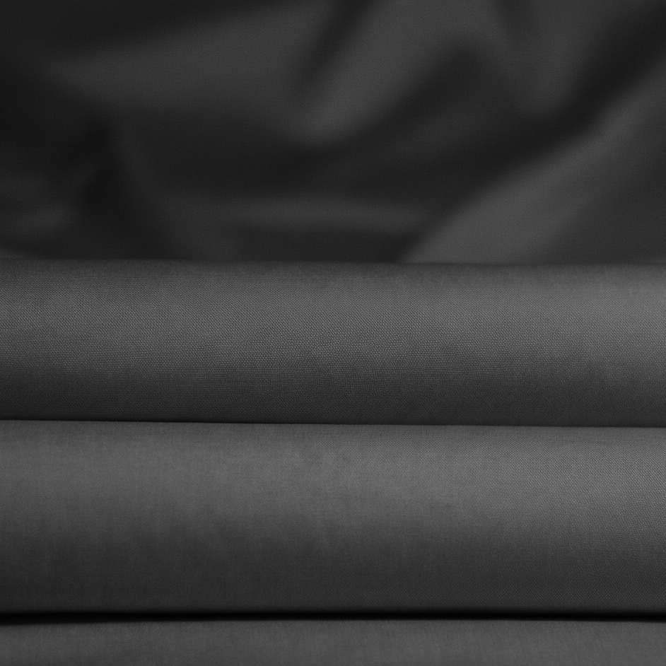 Dark Grey Cotton Suit