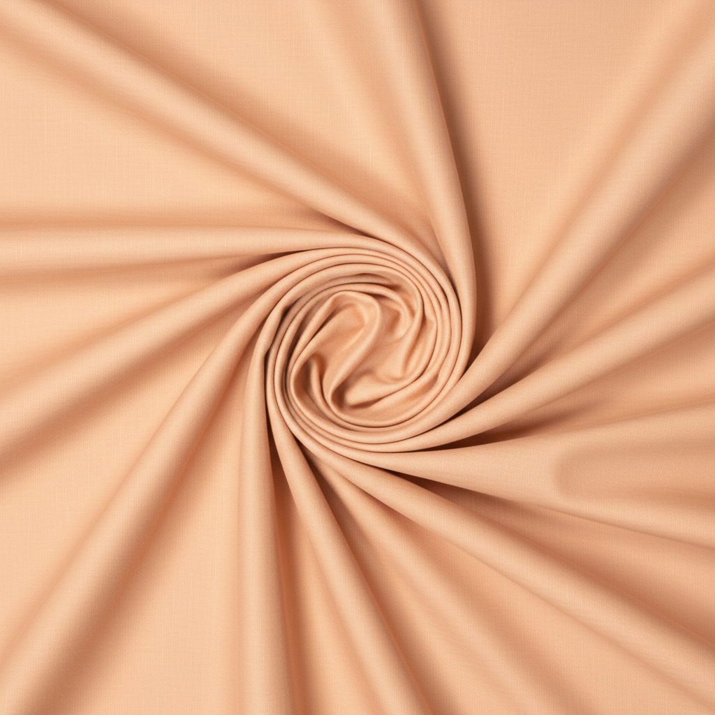 Tropical Peach Cotton Suit