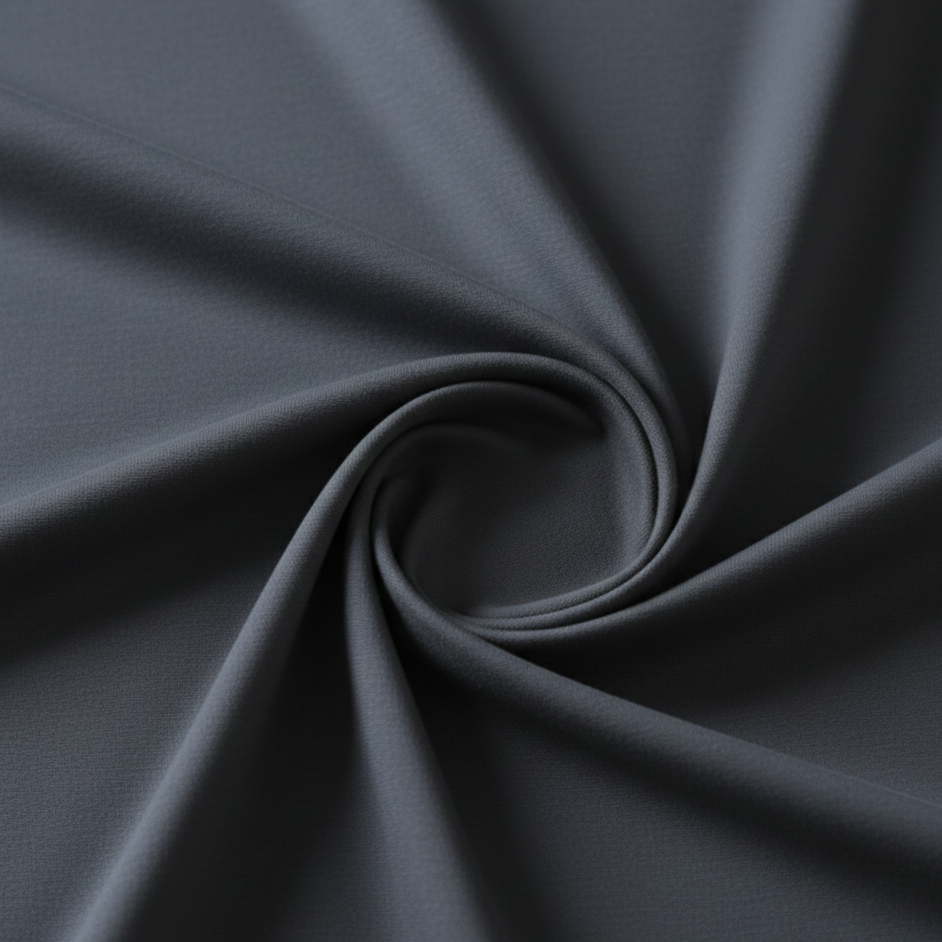 Dark Grey Cotton Suit