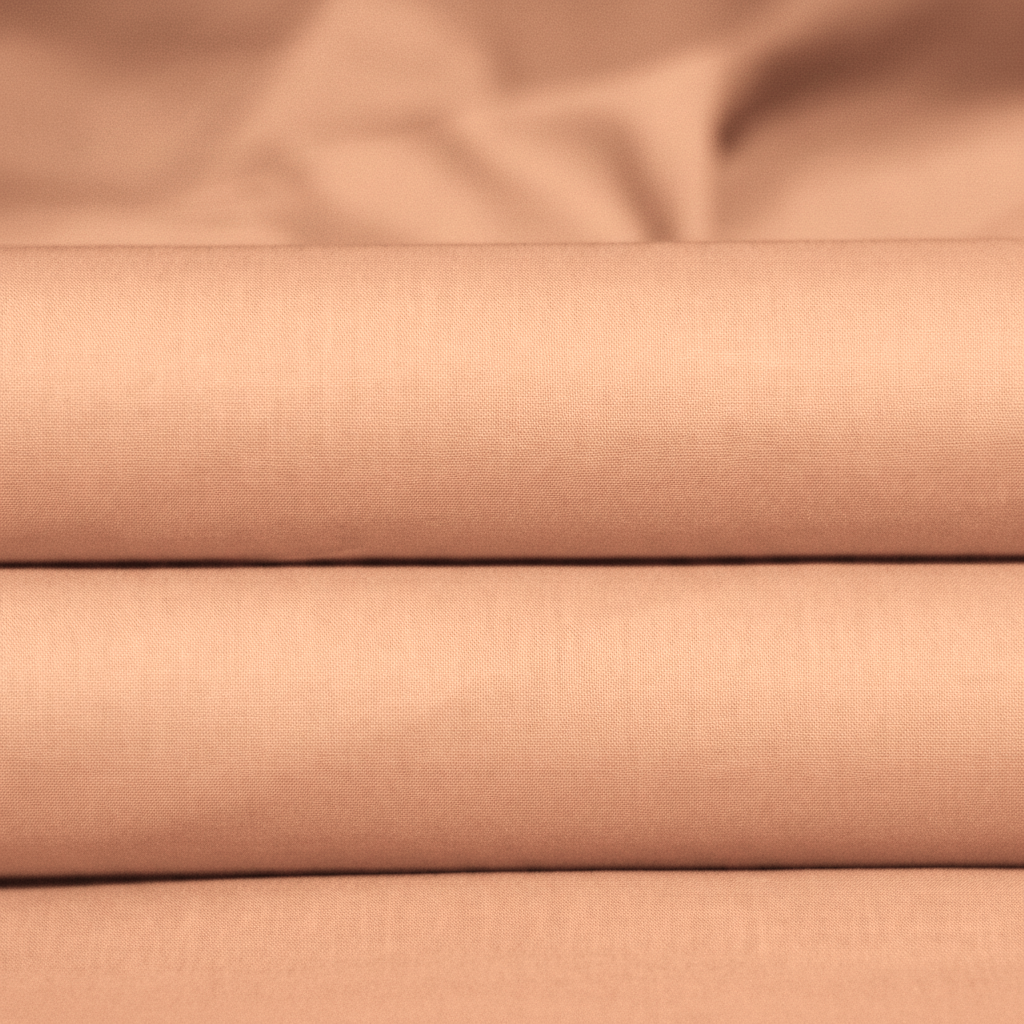 Tropical Peach Cotton Suit