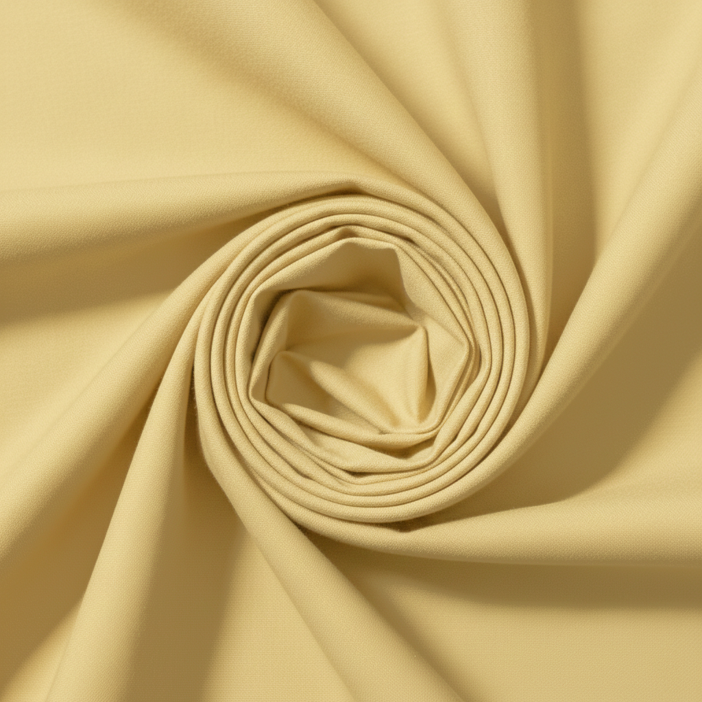 Cream Color Cotton Suit